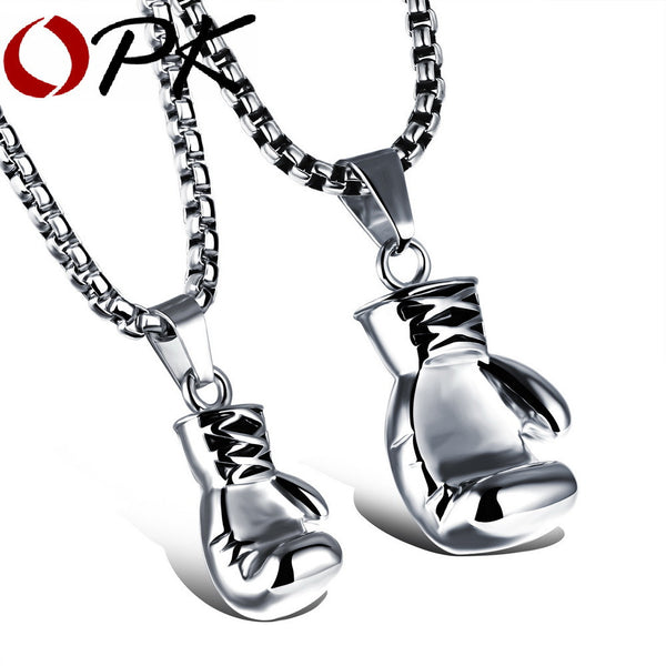 Cool Mini Boxing Glove Necklace