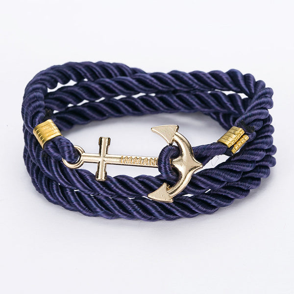 DIY Rope Anchor Bracelet