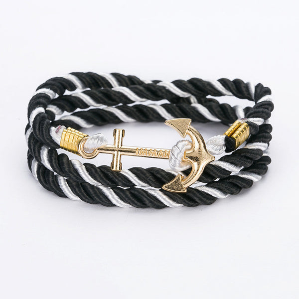 DIY Rope Anchor Bracelet