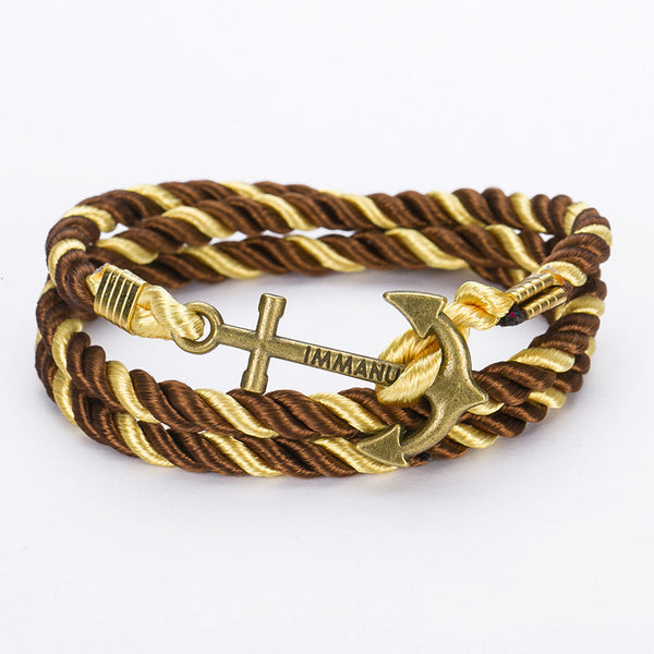 DIY Rope Anchor Bracelet