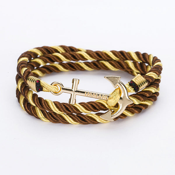 DIY Rope Anchor Bracelet