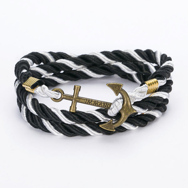 DIY Rope Anchor Bracelet