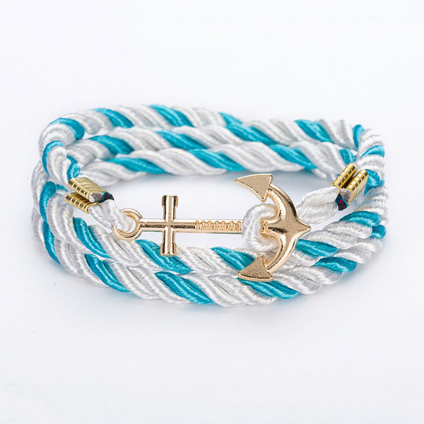 DIY Rope Anchor Bracelet