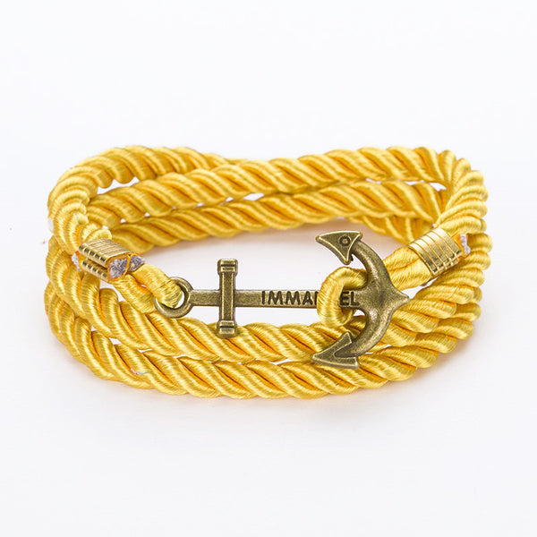 DIY Rope Anchor Bracelet