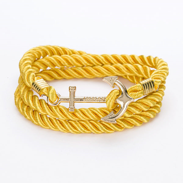 DIY Rope Anchor Bracelet