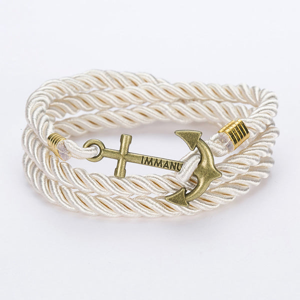 DIY Rope Anchor Bracelet