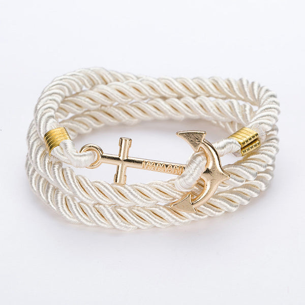 DIY Rope Anchor Bracelet