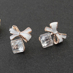 Chic Shimmer Cubic Crystal Earrings