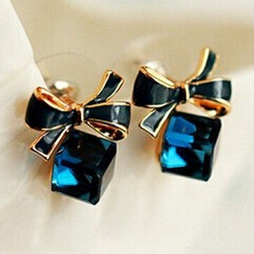 Chic Shimmer Cubic Crystal Earrings