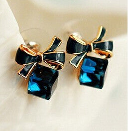 Chic Shimmer Cubic Crystal Earrings