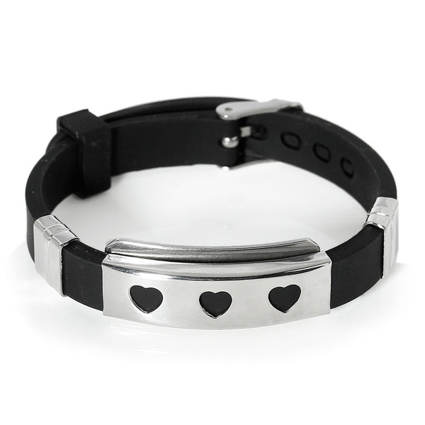 Rubber Slippy Strip Bracelets